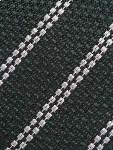 Zegna Hombre Barcelona Corbata Seda Listasda color Azul Noche sku 601-001804 02 - Foto 3