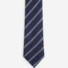 Zegna Hombre Barcelona Corbata Seda Listasda color Azul Marino sku 601-001804 04 - Foto 1