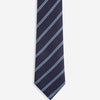 Zegna Hombre Barcelona Corbata Seda Listasda color Azul Marino sku 601-001804 04 - Foto 1