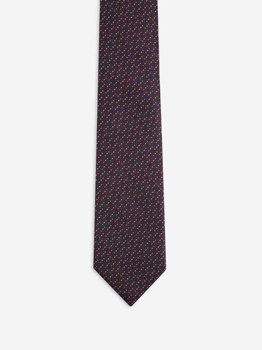 Zegna Hombre Barcelona Corbata Seda Texturizada color Azul Marino sku 601-001807 03 - Foto 2