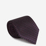 Zegna Hombre Barcelona Corbata Seda Texturizado color Burdeos sku 601-001808 01 - Foto 1