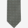 Santa Eulalia Hombre Barcelona Corbata Motivos Geométricos color Verde Oscuro sku 601-001812 03 - Foto 1