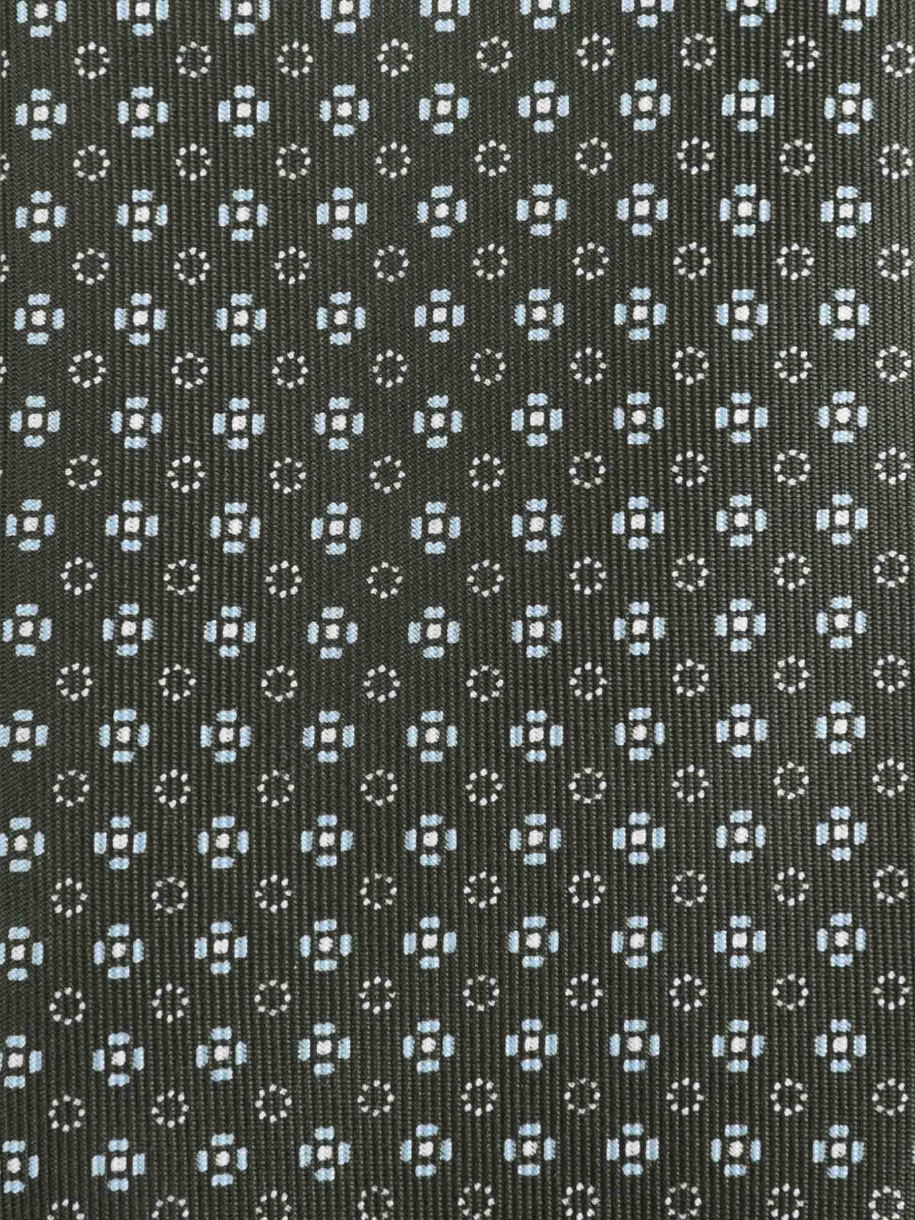 Santa Eulalia Hombre Barcelona Corbata Motivos Geométricos color Verde Oscuro sku 601-001812 03 - Foto 2