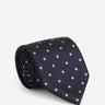Santa Eulalia Hombre Barcelona Corbata Lunares Seda color Azul Marino sku 601-001816 01 - Foto 1