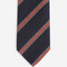 Santa Eulalia Hombre Barcelona Corbata Listada Seda color Naranja sku 601-001817 01 - Foto 1