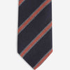Santa Eulalia Hombre Barcelona Corbata Listada Seda color Naranja sku 601-001817 01 - Foto 1