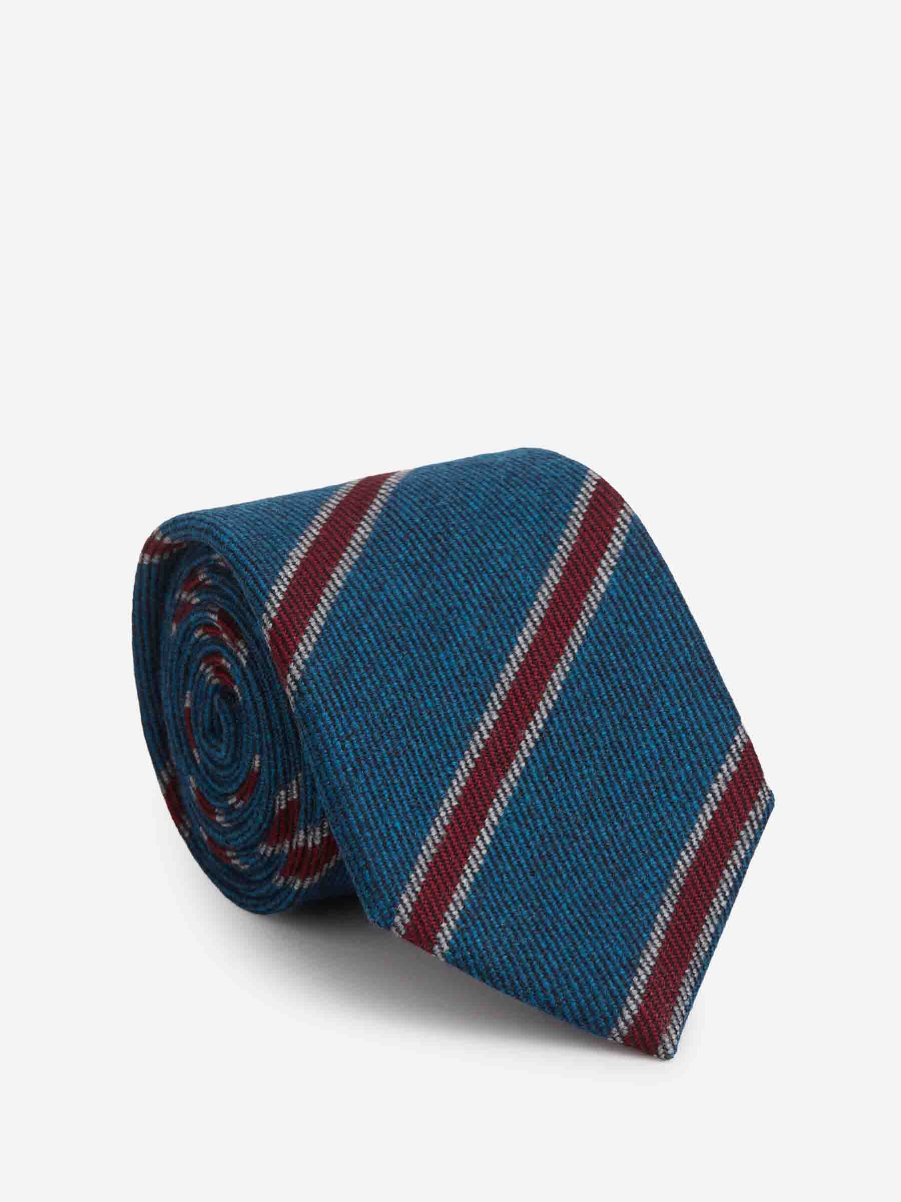 Santa Eulalia Hombre Barcelona Corbata Listada Seda color Verde Jungla sku 601-001817 02 - Foto 1