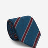 Santa Eulalia Hombre Barcelona Corbata Listada Seda color Verde Jungla sku 601-001817 02 - Foto 1