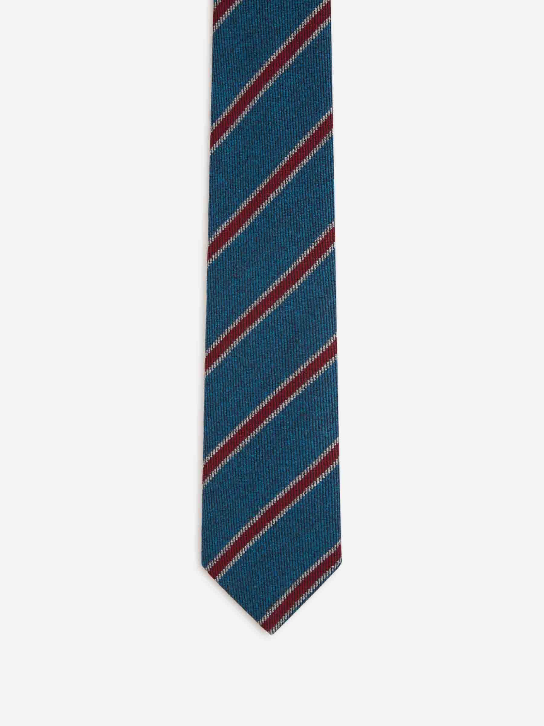 Santa Eulalia Hombre Barcelona Corbata Listada Seda color Verde Jungla sku 601-001817 02 - Foto 2
