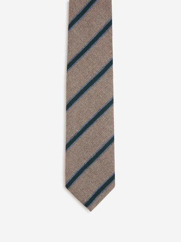 Santa Eulalia Hombre Barcelona Corbata Listada Seda color Azul sku 601-001817 03 - Foto 2