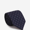 Santa Eulalia Hombre Barcelona Corbata Lunares Seda color Azul Noche sku 601-001818 01 - Foto 1
