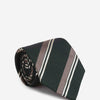 Santa Eulalia Hombre Barcelona Corbata Listada Seda color Burdeos sku 601-001819 02 - Foto 1