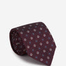 Santa Eulalia Hombre Barcelona Corbata Floral Seda color Burdeos sku 601-001820 03 - Foto 1