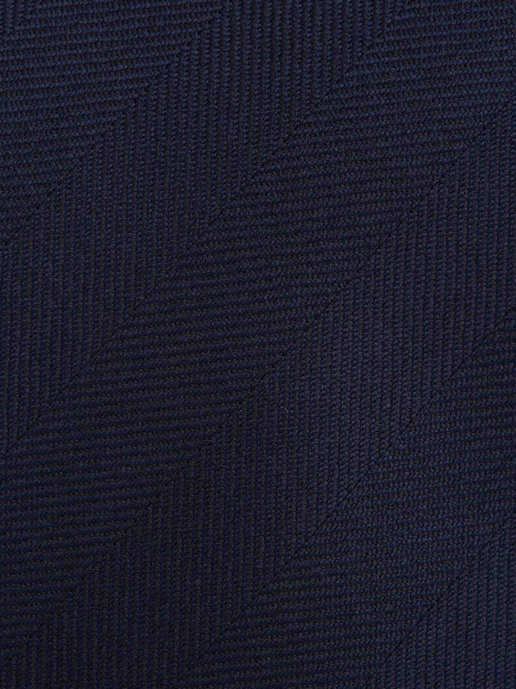 Santa Eulalia Hombre Barcelona Corbata Lisa Seda color Azul Noche sku 601-001821 01 - Foto 2