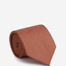 Santa Eulalia Hombre Barcelona Corbata Lisa Seda color Naranja Oscuro sku 601-001821 04 - Foto 1