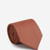 Santa Eulalia Hombre Barcelona Corbata Lisa Seda color Naranja Oscuro sku 601-001821 04 - Foto 1