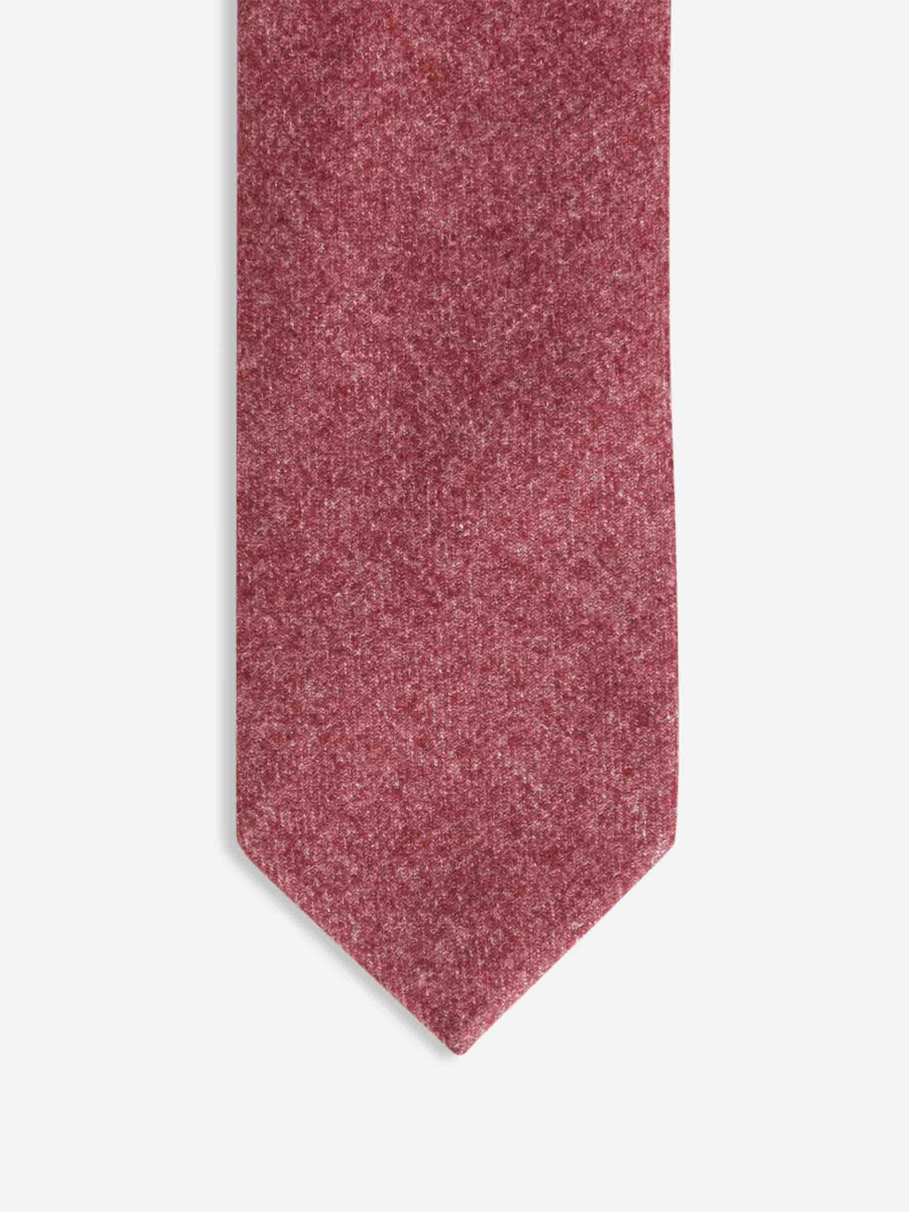 Santa Eulalia Hombre Barcelona Corbata Lana Cachemira color Burdeos sku 601-001822 01 - Foto 1