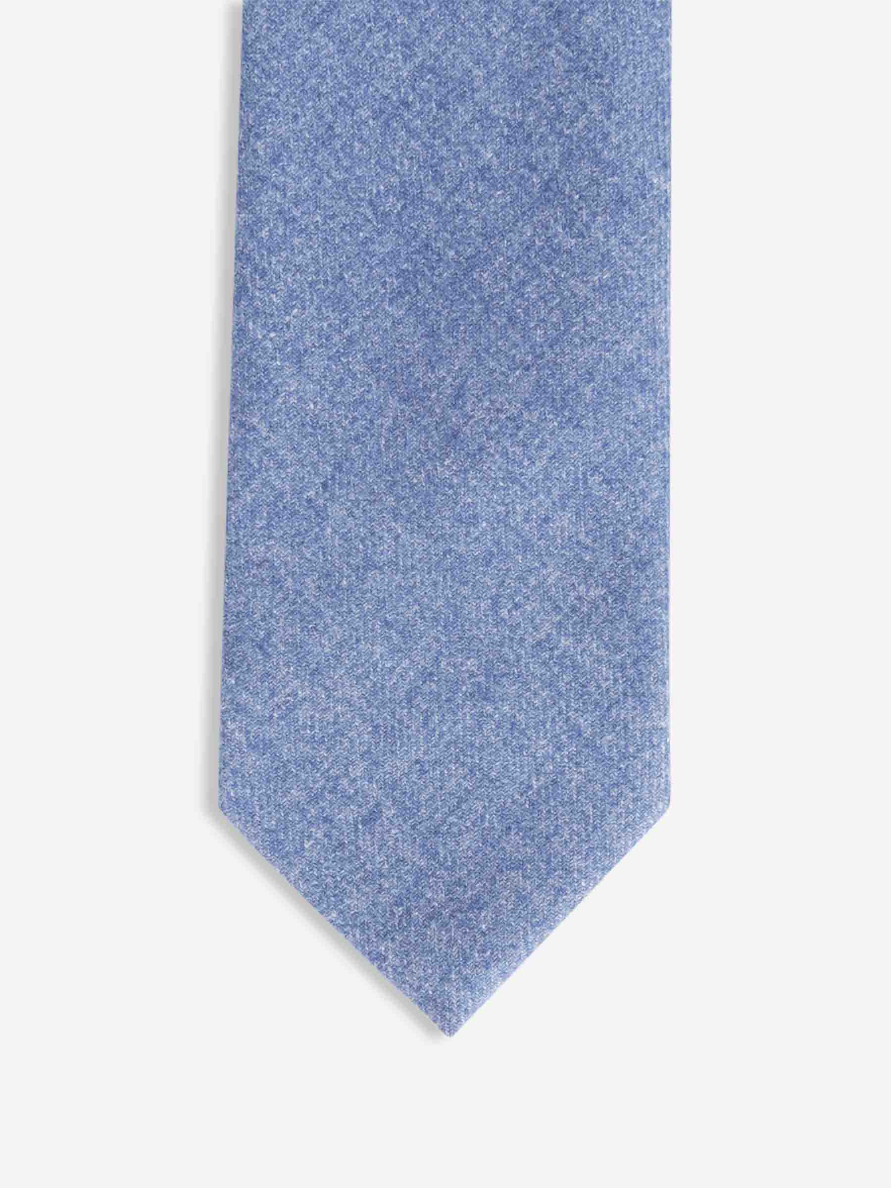 Santa Eulalia Hombre Barcelona Corbata Lana Cachemira color Azul sku 601-001822 02 - Foto 1