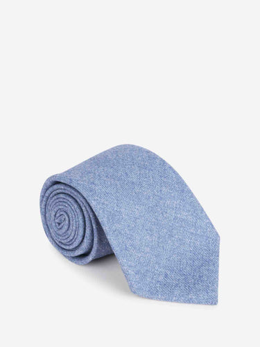 Santa Eulalia Hombre Barcelona Corbata Lana Cachemira color Azul sku 601-001822 02 - Foto 3