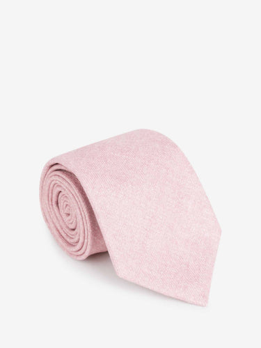 Santa Eulalia Hombre Barcelona Corbata Lana Cachemira color Rosa Palo sku 601-001822 04 - Foto 3
