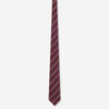 Saint Laurent Hombre Barcelona Corbata Rayas Seda color Burdeos sku 601-001824 01 - Foto 1