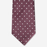 Tom Ford Hombre Barcelona Corbata Lunares Seda color Burdeos sku 601-001829 01 - Foto 1