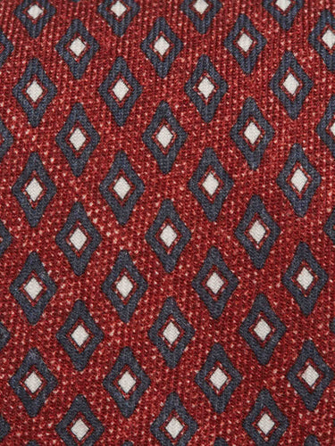 Santa Eulalia Hombre Barcelona Corbata Motivo Geométrico color Rojo sku 601-001833 01 - Foto 3