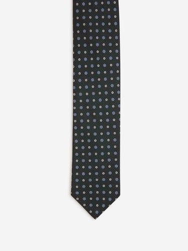 Santa Eulalia Hombre Barcelona Corbata Floral Seda color Azul Noche sku 601-001835 01 - Foto 2