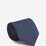 Santa Eulalia Hombre Barcelona Corbata Seda Estampado color Azul Noche sku 601-001836 02 - Foto 1