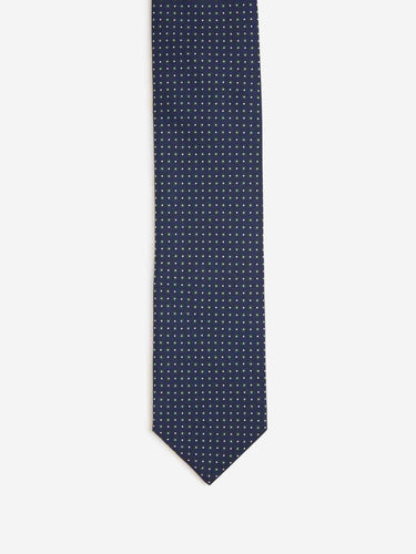 Santa Eulalia Hombre Barcelona Corbata Floral Seda color Azul Noche sku 601-001837 01 - Foto 2