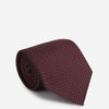 Zegna Hombre Barcelona Corbata Seda Texturizada color Burdeos sku 601-001841 02 - Foto 1
