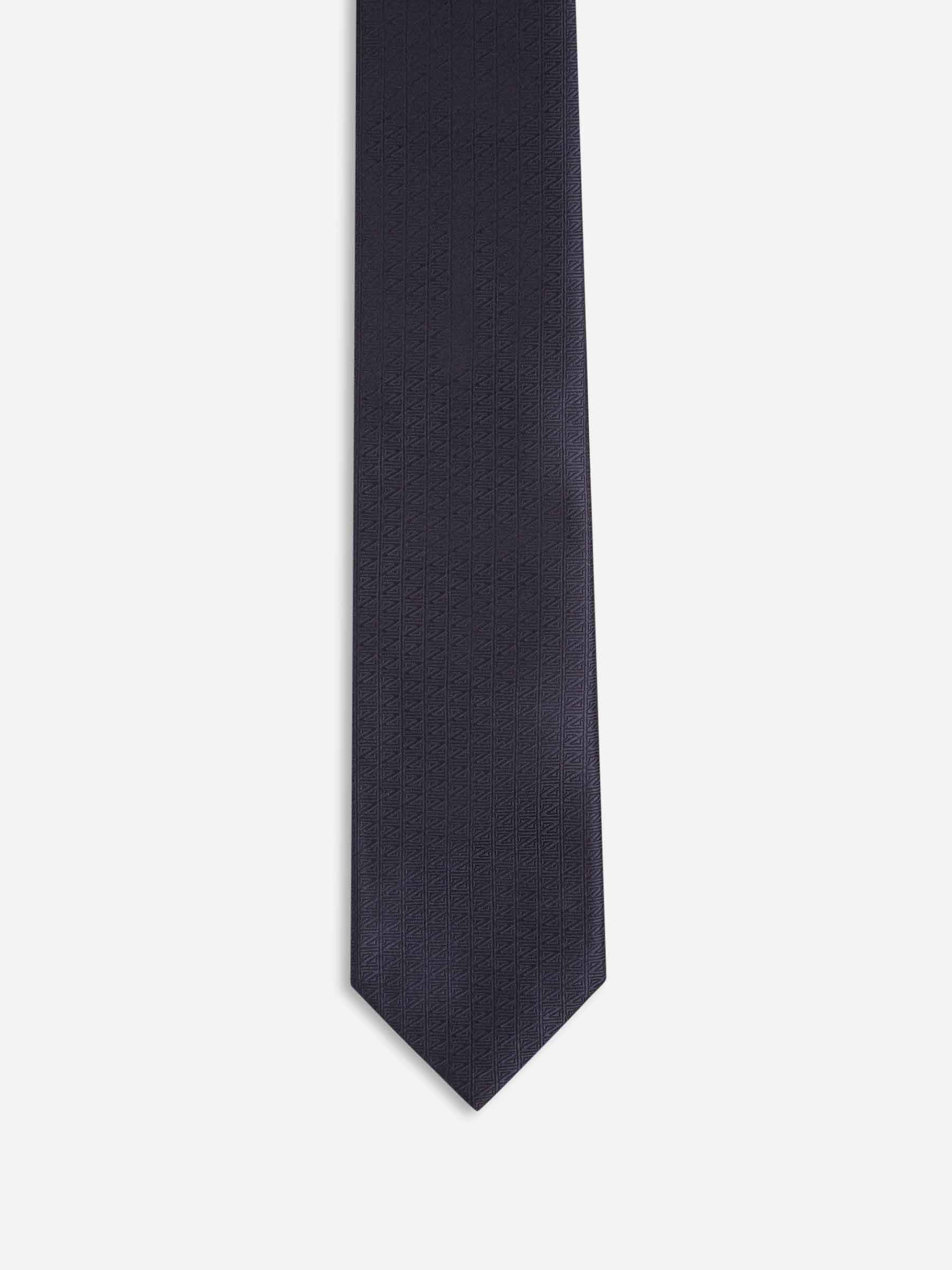 Zegna Hombre Barcelona Corbata Seda color Azul Marino sku 601-001843 01 - Foto 2