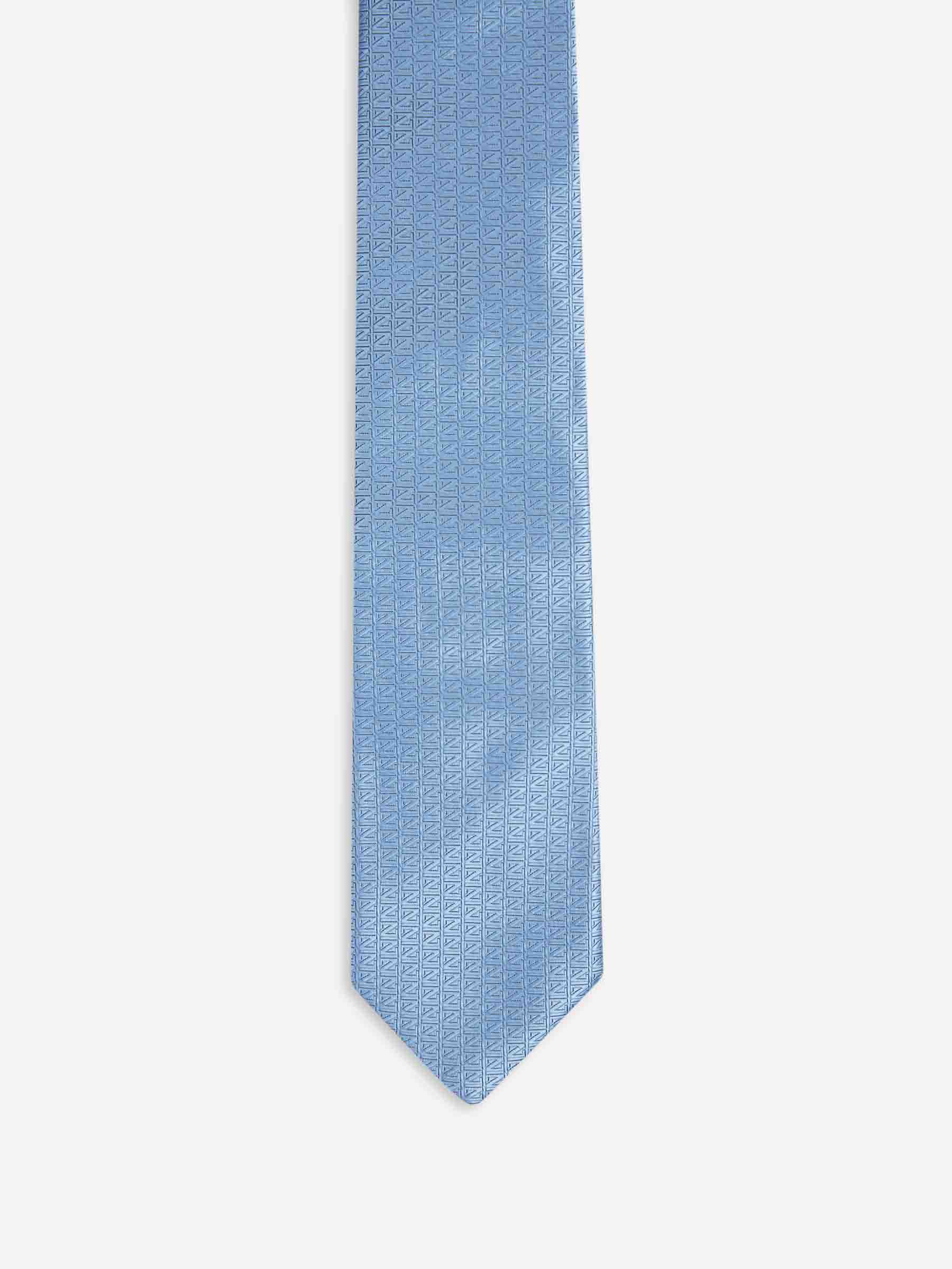 Zegna Hombre Barcelona Corbata Seda color Azul Celeste sku 601-001843 02 - Foto 2