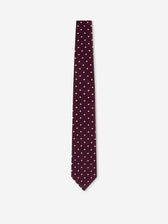 Tom Ford Hombre Barcelona Corbata Seda Lunares color Burdeos sku 601-001879 01 - Foto 1