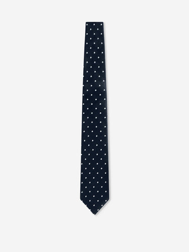 Tom Ford Hombre Barcelona Corbata Seda Lunares color Azul Noche sku 601-001879 02 - Foto 1