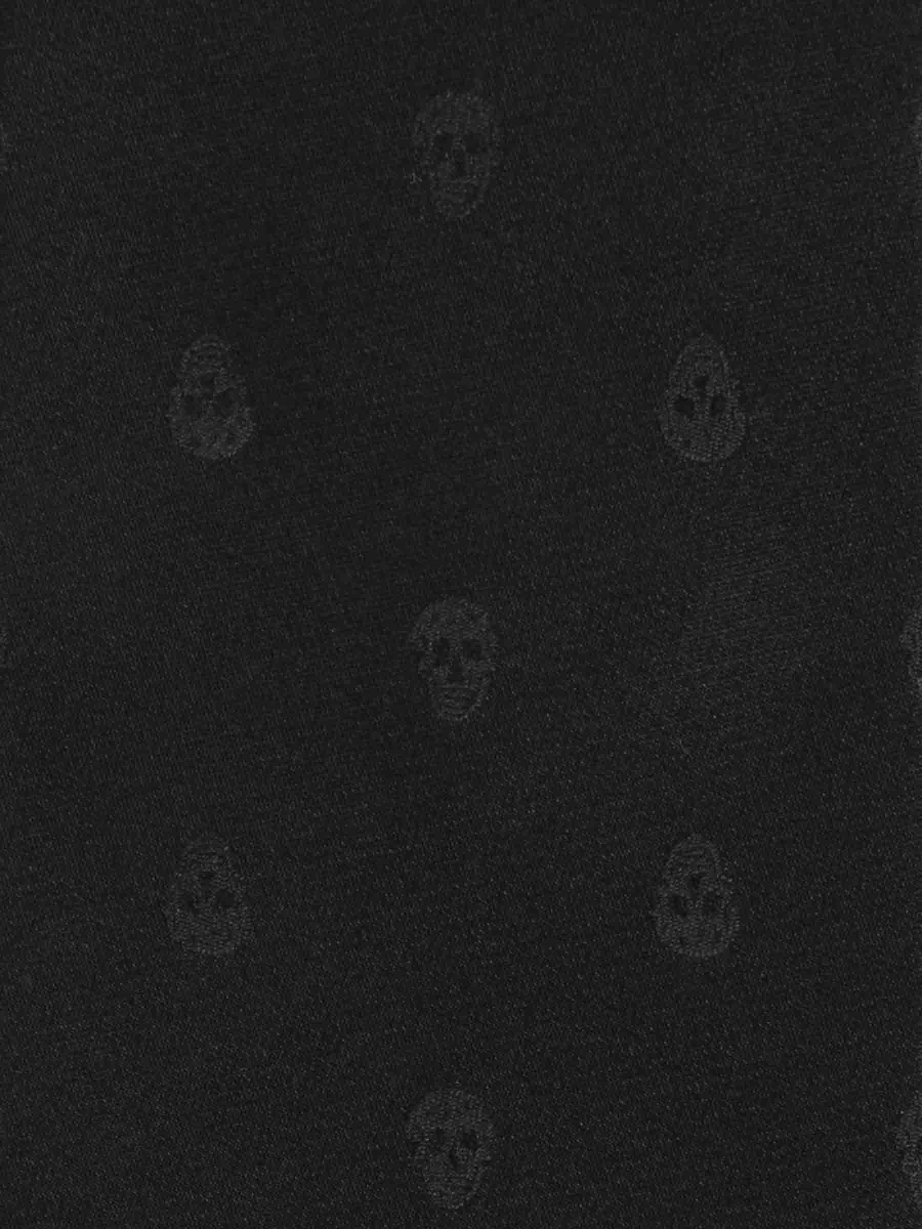 McQueen Hombre Barcelona Corbata Seda Jacquard color Negro sku 601-001882 01 - Foto 2