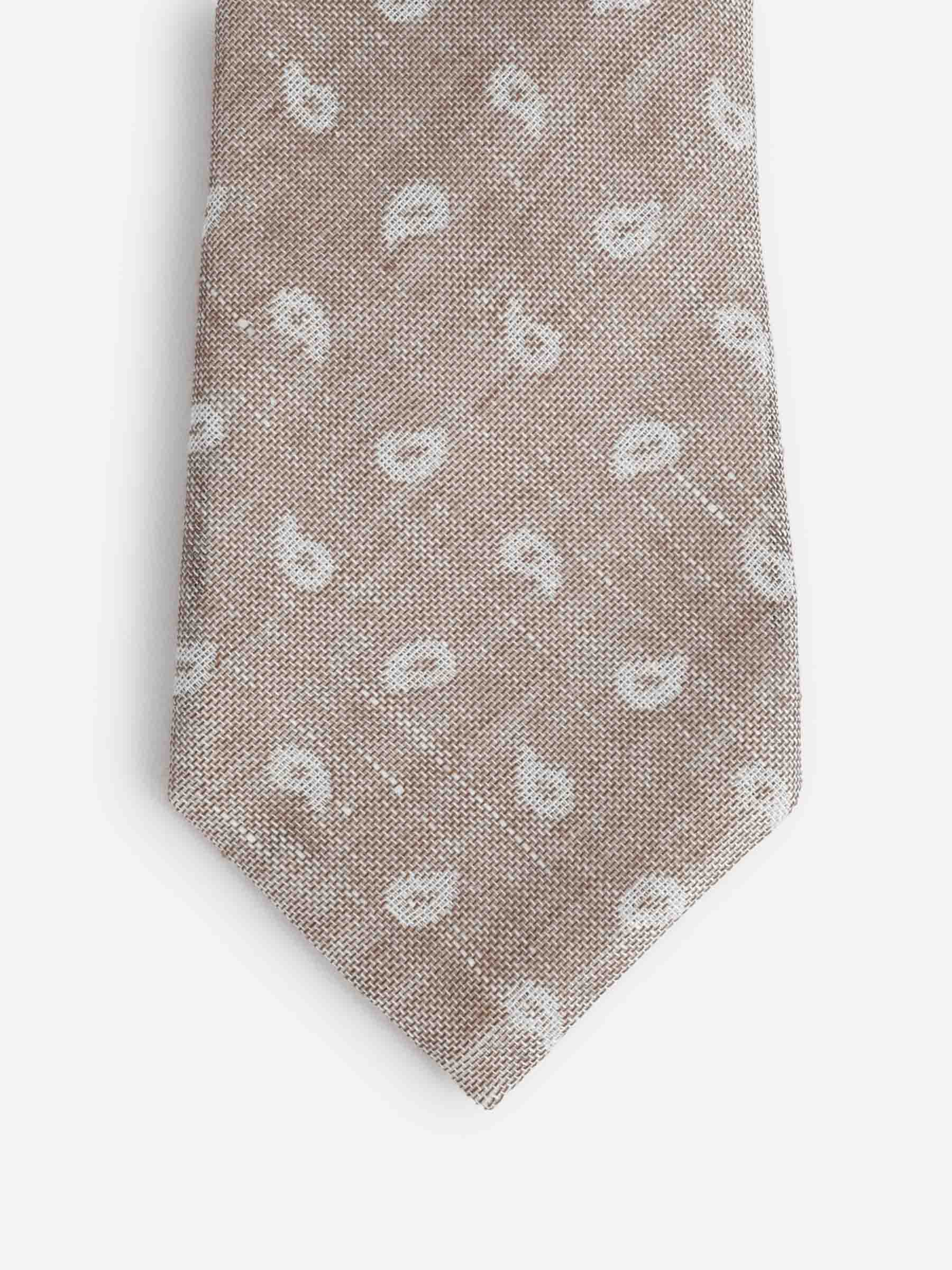 Zegna Hombre Barcelona Corbata Paisley color Azul Marino sku 601-001892 03 - Foto 1