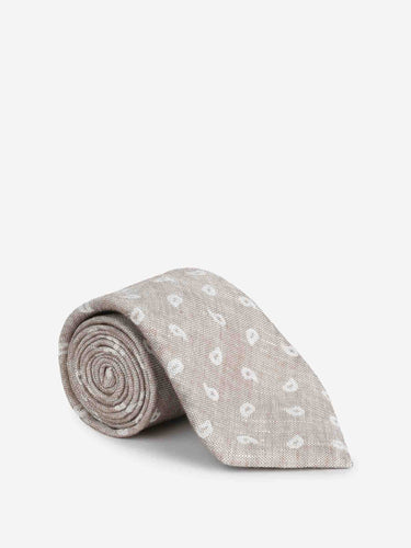 Zegna Hombre Barcelona Corbata Paisley color Azul Marino sku 601-001892 03 - Foto 3