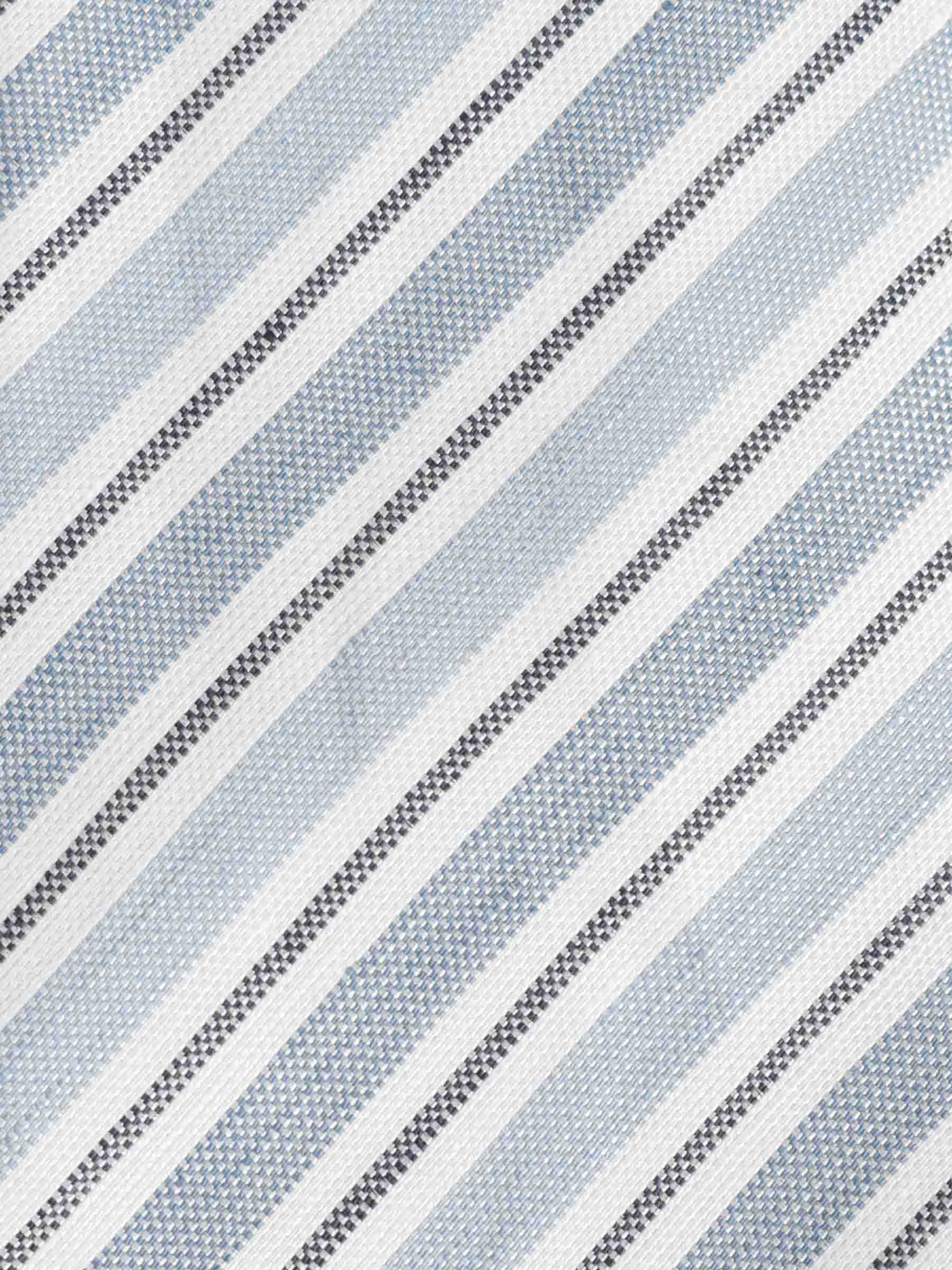 Zegna Hombre Barcelona Corbata Listada color Azul Celeste sku 601-001893 01 - Foto 2