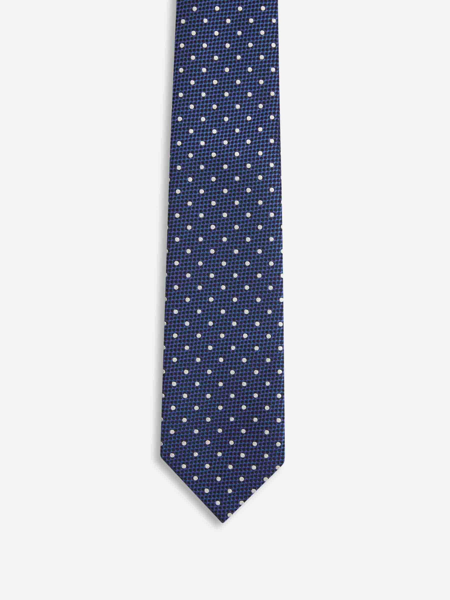 Tom Ford Hombre Barcelona Corbata Seda Lunares color Azul Marino sku 601-001920 01 - Foto 2