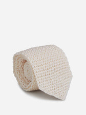 Tom Ford Hombre Barcelona Corbata Punto Seda color Blanco sku 601-001923 01 - Foto 1