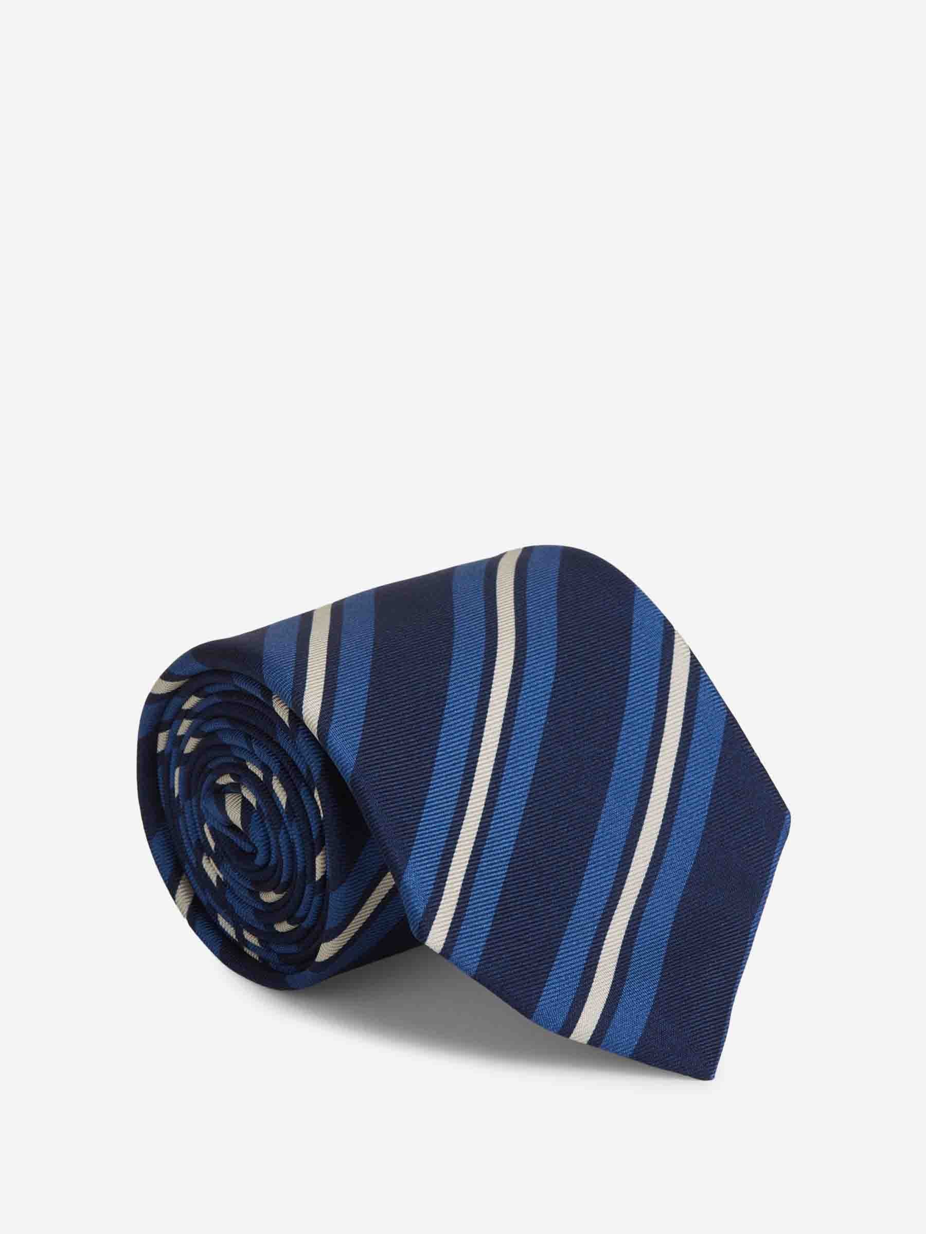 Santa Eulalia Hombre Barcelona Corbata Seda Listada color Multicolor sku 601-001958 01 - Foto 1