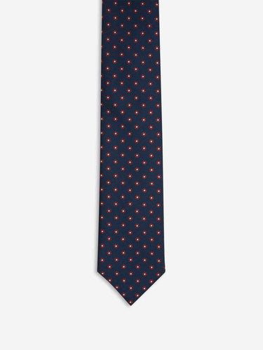 Santa Eulalia Hombre Barcelona Corbata Seda Floral color Azul Marino sku 601-001965 01 - Foto 2