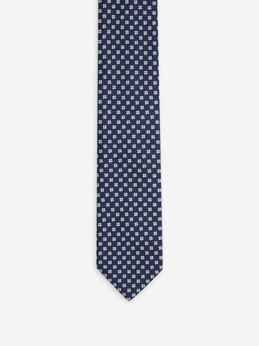 Santa Eulalia Hombre Barcelona Corbata Seda Floral color Azul Marino sku 601-001967 01 - Foto 2