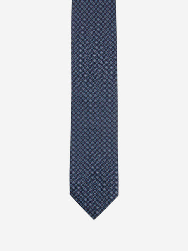 Petronius Hombre Barcelona Corbata Seda Floral color Azul Marino sku 601-001974 03 - Foto 2
