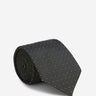 Petronius Hombre Barcelona Corbata Seda Floral color Verde Oscuro sku 601-001978 01 - Foto 1