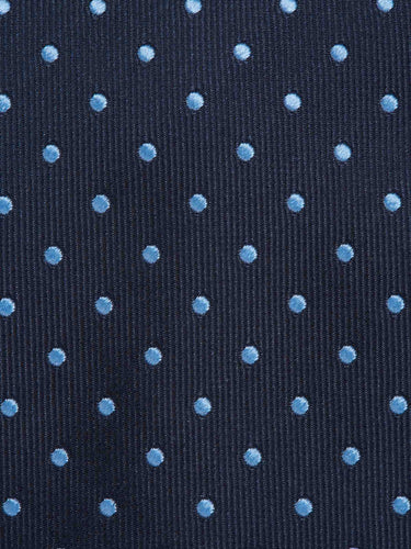 Petronius Hombre Barcelona Corbata Seda Lunares color Azul Marino sku 601-001983 01 - Foto 3
