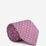 Santa Eulalia Hombre Barcelona Corbata de Seda Estampado Floral color Rosa sku 601-002025 01 - Foto 1