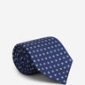 Santa Eulalia Hombre Barcelona Corbata de Seda Estampado Floral color Azul Noche sku 601-002028 01 - Foto 1