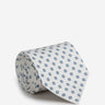 Santa Eulalia Hombre Barcelona Corbata de Seda Estampado Floral color Azul Celeste sku 601-002030 01 - Foto 1